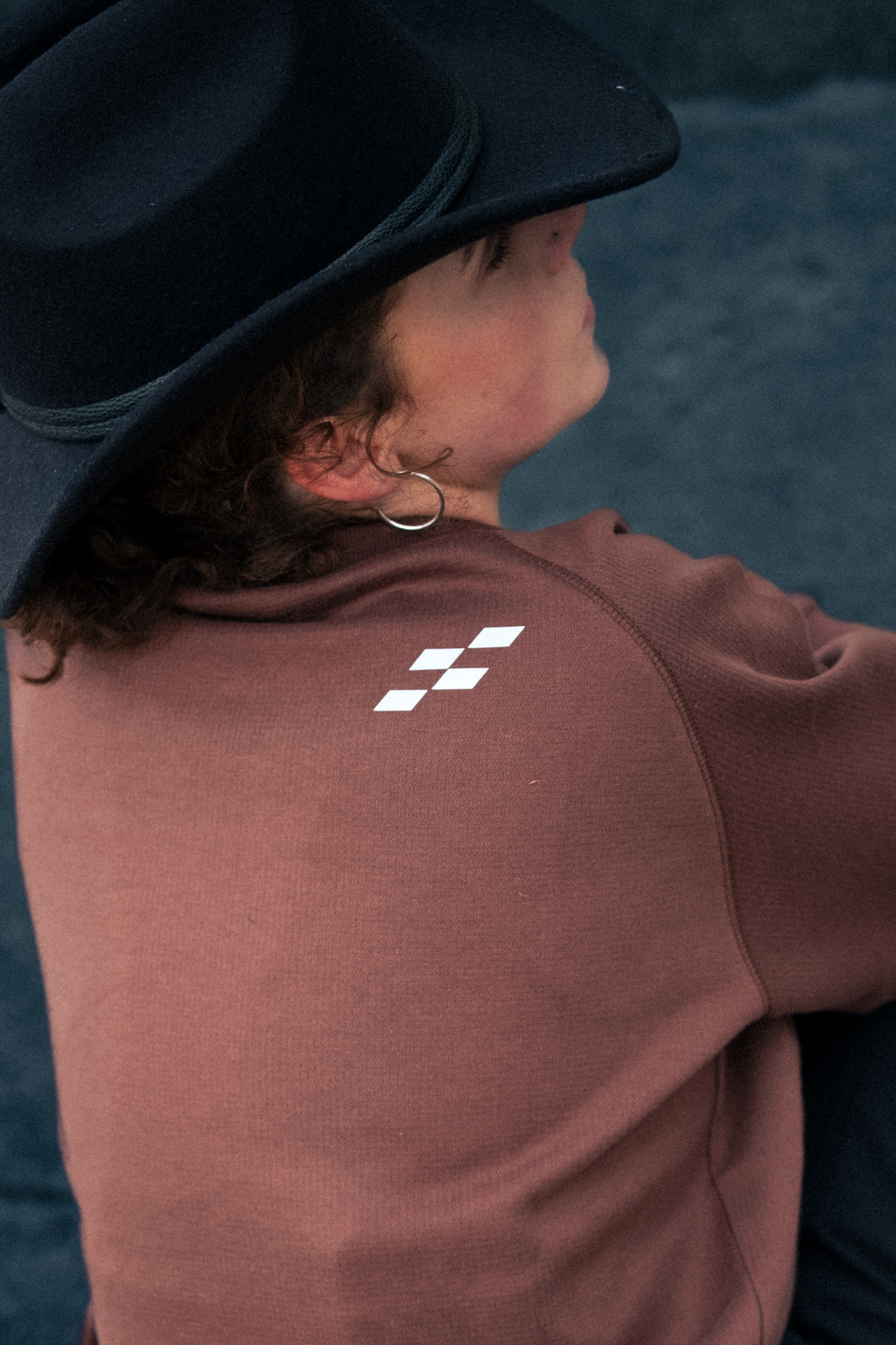 Waffle-Knit Sweater